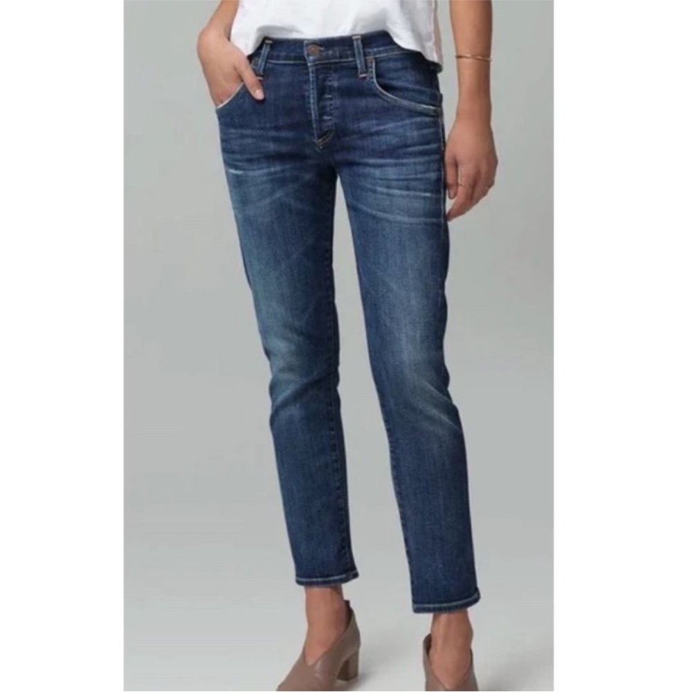 Citizens Of Humanity Dark Blue Ankle Jeans